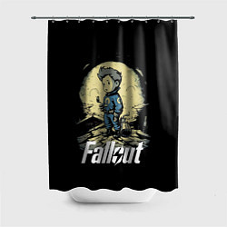 Шторка для душа Fallout boy, цвет: 3D-принт