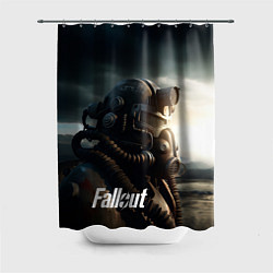 Шторка для душа Fallout man game, цвет: 3D-принт