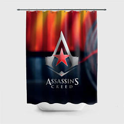 Шторка для душа Assassins Creed ussr, цвет: 3D-принт