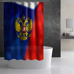Шторка для душа Россия спортивная коллекция, цвет: 3D-принт — фото 2