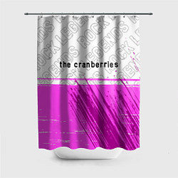 Шторка для душа The Cranberries rock legends посередине, цвет: 3D-принт