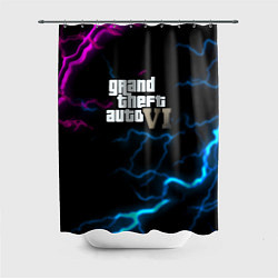 Шторка для душа Grand theft auto storm, цвет: 3D-принт