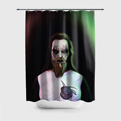 Шторка для душа Death 2 A666 by Apkx, цвет: 3D-принт