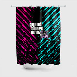 Шторка для душа GTA6 vice city game, цвет: 3D-принт
