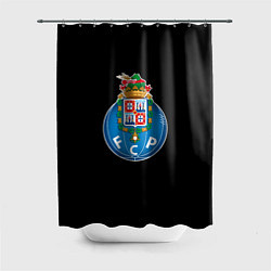 Шторка для душа Porto fc club, цвет: 3D-принт