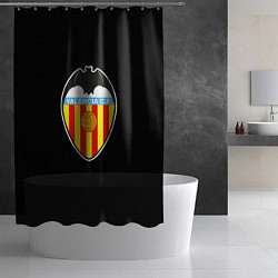 Шторка для душа Valencia fc club sport, цвет: 3D-принт — фото 2
