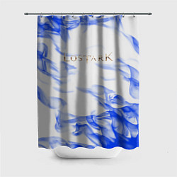 Шторка для душа Lostark flame blue, цвет: 3D-принт