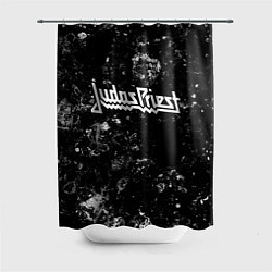 Шторка для душа Judas Priest black ice, цвет: 3D-принт