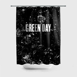 Шторка для душа Green Day black ice, цвет: 3D-принт