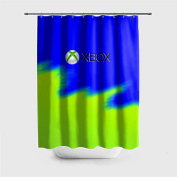 Шторка для душа Xbox кислотный стиль текстура, цвет: 3D-принт
