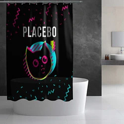 Шторка для душа Placebo - rock star cat, цвет: 3D-принт — фото 2
