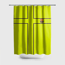 Шторка для душа Barcelona fc club sport, цвет: 3D-принт