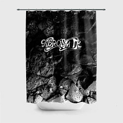 Шторка для душа Aerosmith black graphite, цвет: 3D-принт