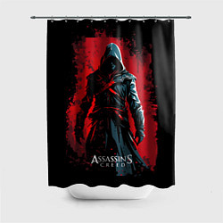 Шторка для душа Assassins creed выход из темноты, цвет: 3D-принт