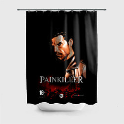 Шторка для душа Искупление - Дэниел Painkiller, цвет: 3D-принт