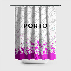 Шторка для душа Porto pro football посередине, цвет: 3D-принт