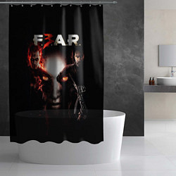 Шторка для душа FEAR 3, цвет: 3D-принт — фото 2