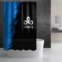 Шторка для душа Cloud9 team, цвет: 3D-принт — фото 2