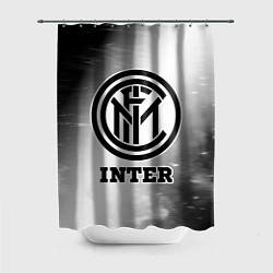 Шторка для душа Inter sport на светлом фоне, цвет: 3D-принт