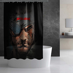 Шторка для душа Metal gear Venom Snake, цвет: 3D-принт — фото 2
