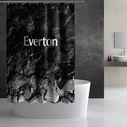 Шторка для душа Everton black graphite, цвет: 3D-принт — фото 2