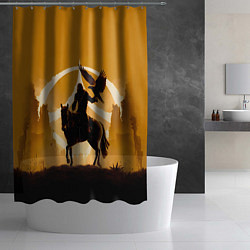 Шторка для душа Ноа планета обезьян, цвет: 3D-принт — фото 2