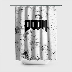 Шторка для душа Doom dirty ice, цвет: 3D-принт