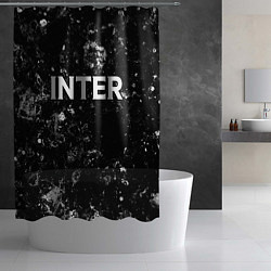 Шторка для душа Inter black ice, цвет: 3D-принт — фото 2