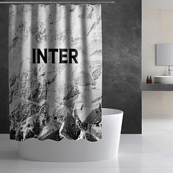 Шторка для душа Inter white graphite, цвет: 3D-принт — фото 2