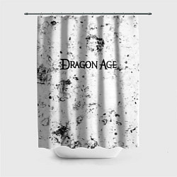Шторка для душа Dragon Age dirty ice, цвет: 3D-принт