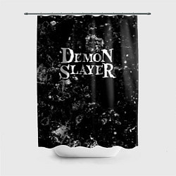 Шторка для ванной Demon Slayer black ice