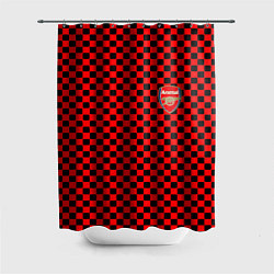 Шторка для душа Arsenal текстура клетка, цвет: 3D-принт