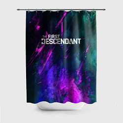 Шторка для душа Texture - The First Descendant, цвет: 3D-принт