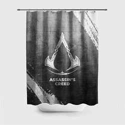 Шторка для душа Assassins Creed - grey gradient, цвет: 3D-принт