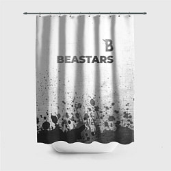 Шторка для душа Beastars - white gradient посередине, цвет: 3D-принт