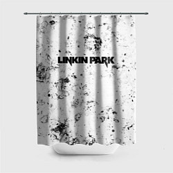 Шторка для душа Linkin Park dirty ice, цвет: 3D-принт