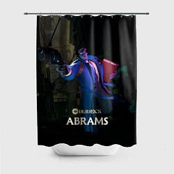 Шторка для душа Deadlock Abrams, цвет: 3D-принт