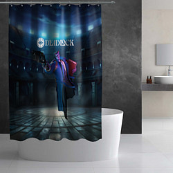Шторка для душа Deadlock Абрамс, цвет: 3D-принт — фото 2