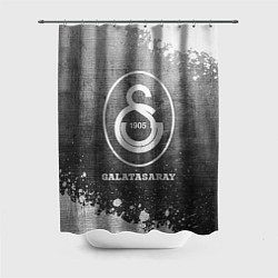 Шторка для душа Galatasaray - grey gradient, цвет: 3D-принт