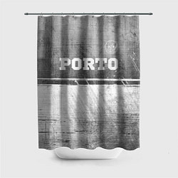 Шторка для душа Porto - grey gradient посередине, цвет: 3D-принт