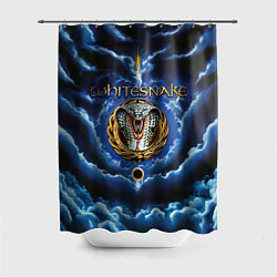 Шторка для душа Whitesnake музыкальная группа, цвет: 3D-принт