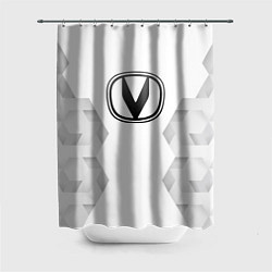 Шторка для душа Changan white poly, цвет: 3D-принт