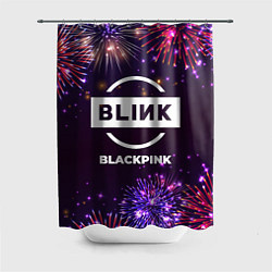 Шторка для душа Праздничный Blackpink, цвет: 3D-принт