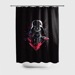 Шторка для душа Darth Vader on black, цвет: 3D-принт