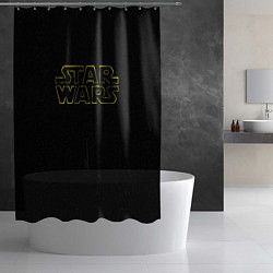 Шторка для душа Logo - Star Wars, цвет: 3D-принт — фото 2