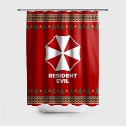 Шторка для душа Resident Evil new year, цвет: 3D-принт