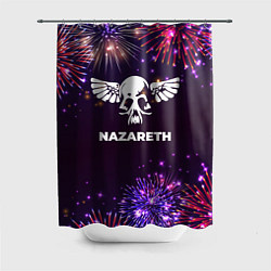 Шторка для душа Праздничный Nazareth, цвет: 3D-принт