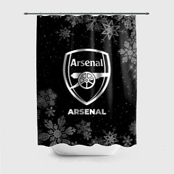 Шторка для душа Снежный Arsenal, цвет: 3D-принт