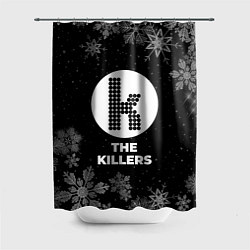 Шторка для душа Снежный The Killers, цвет: 3D-принт