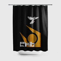 Шторка для душа Город 17 - граффити, цвет: 3D-принт